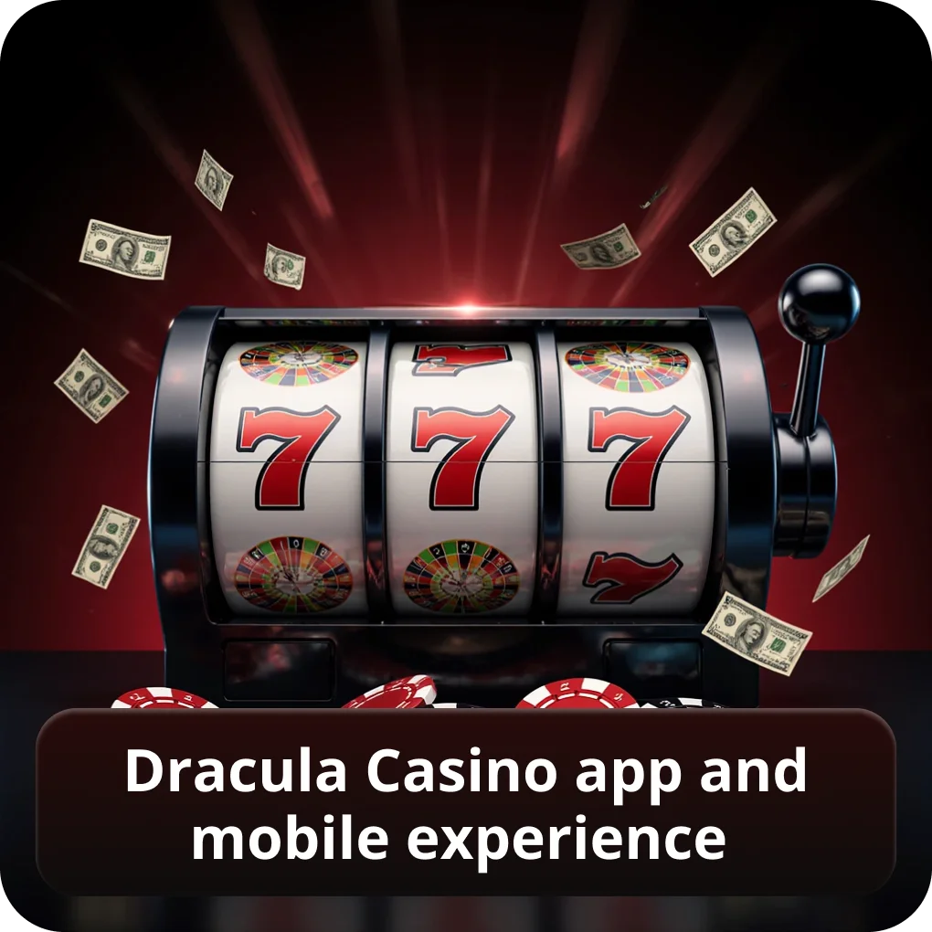 Dracula Casino app and mobile experience PWA Dracula Casino app and mobile experience