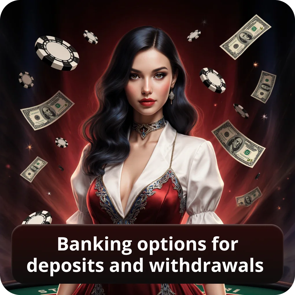 Banking options for deposits and withdrawals Dracula Casino methods Banking options for deposits and withdrawals Dracula Casino